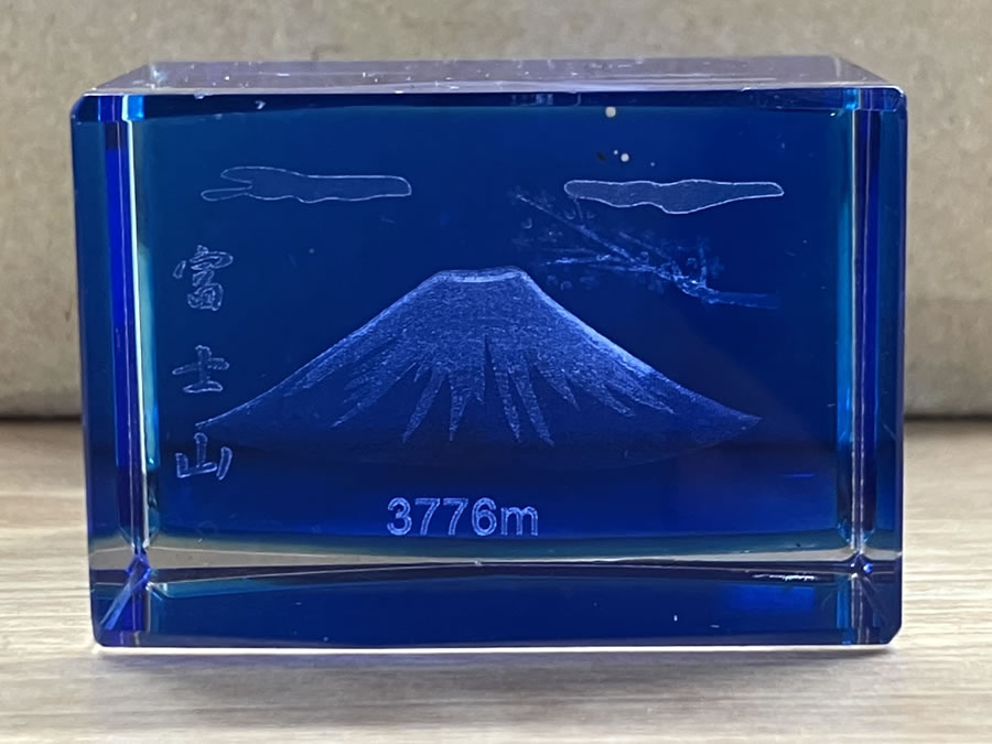 クリスタル富士山